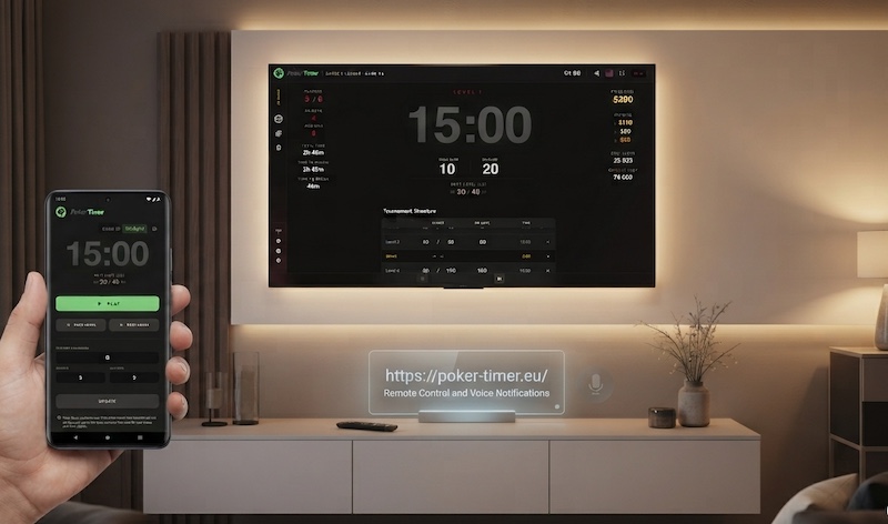 Control main app on TV with mobile phone.
